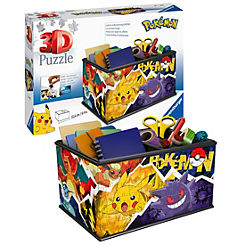 Storage Box 3D Puzzle - 216 Pieces by Pokemon