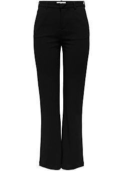 Straight Leg Trousers by Only