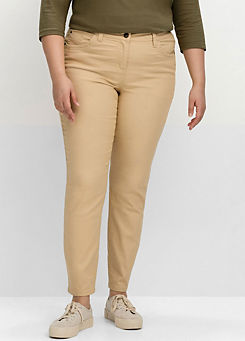 Straight Leg Trousers by Sheego