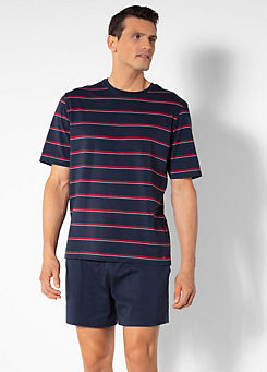 Stripe Shorty Pyjamas by H.I.S