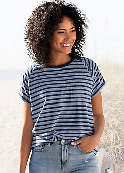 Stripe T-Shirt by Elbsand