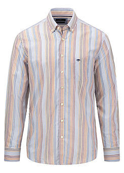 Striped Collar Shirt by Fynch-Hatton