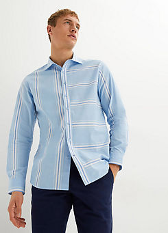 Striped Cotton Shirt by bonprix