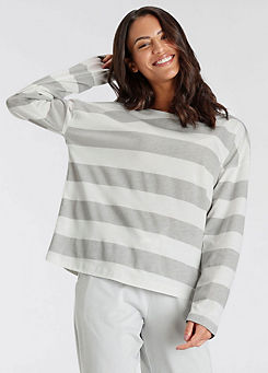 Striped Long Sleeve Pyjama Top by s.Oliver