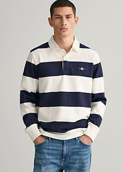 Striped Rugby Shirt by Gant
