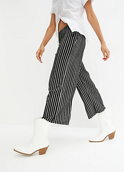 Stripy Jersey Culottes by bonprix
