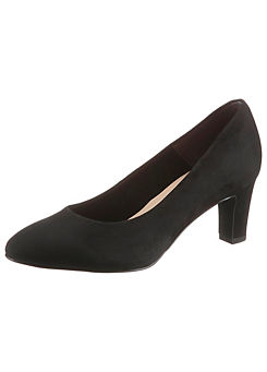 Suede Look Court Shoes by Tamaris