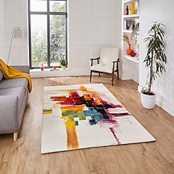 Sunrise Abstract Rug by Think Rugs