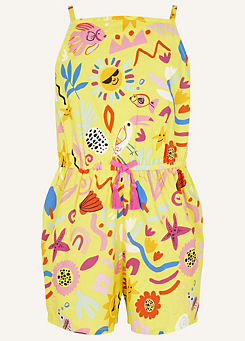 Sunshine Print Playsuit by Accessorize