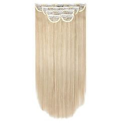 Super Thick 22 inch 5 Piece Straight Clip In Hair Extensions by Lullabellz