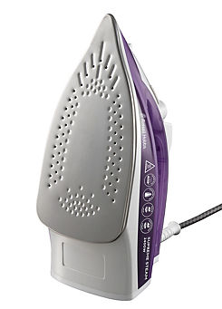 Supreme Steam Traditional Iron 23060 - Purple/White by Russell Hobbs