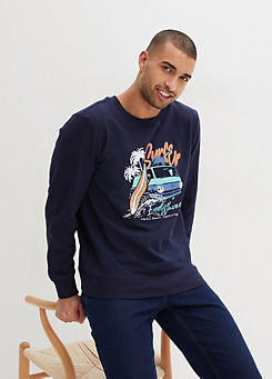 Surf Van Print Sweatshirt by bonprix