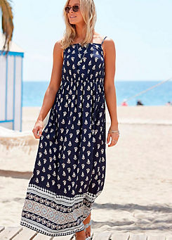 Sustainable Printed Maxi Dress