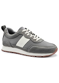 Swerve Grey Men’s Trainers by Hotter