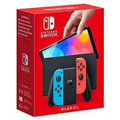 Switch OLED Neon Blue & Red by Nintendo
