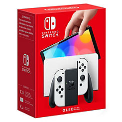 Switch OLED White by Nintendo
