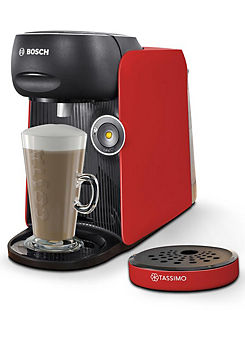 TAS16B3GB Tassimo Finesse Hot Drinks Machine - Red by Bosch