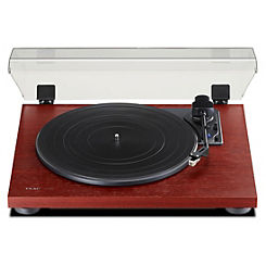 TN-180BT-A3/CH Bluetooth Turntable with Audio-Technica Cartridge - Cherry by TEAC