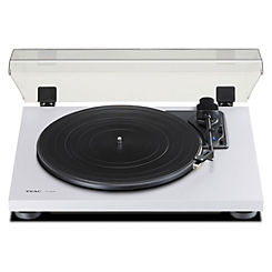 TN-180BT-A3/CH Bluetooth Turntable with Audio-Technica Cartridge - White by TEAC