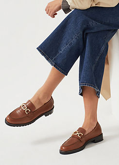 Tan Cavendish Avenue Chunky Chain Loafers by Radley London