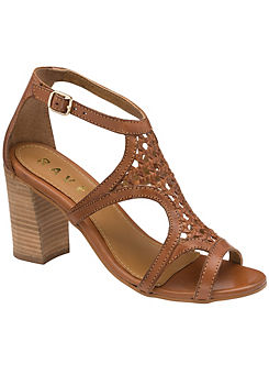 Tan Leather Coreen Sandals by Ravel
