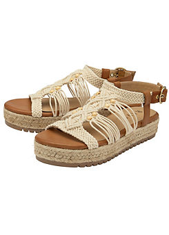 Tan Medway Sandals by Ravel