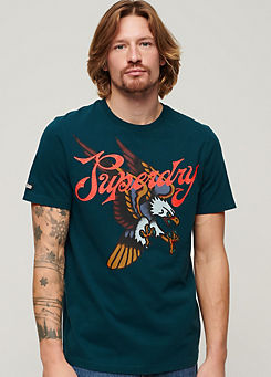 Tattoo Script T-Shirt by Superdry