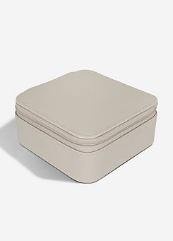 Taupe Travel Jewellery Box by Carters of London