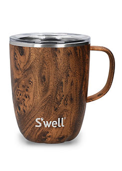 Teakwood Stainless Steel 350ml Mug  by S’well