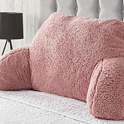 Teddy Fleece Cuddle Cushion - Pink by Downland
