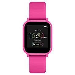 Teen Series 10 Pink Silicone Strap Smart Watch TKS10-0003 by Tikkers
