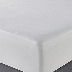 Terry Towelling Waterproof Cot Bed Mattress Protector by Downland