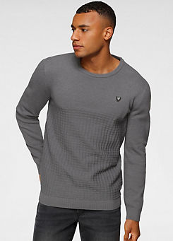 Textured Knitted Jumper by Bruno Banani