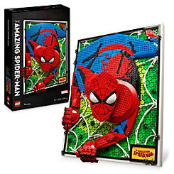 The Amazing Spider-Man 3D Poster Craft Set by LEGO Art