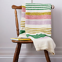 The Beekeeper Cottage 100% Cotton Throw by Joules