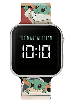 The Mandalorian Printed LED Watch by Star Wars