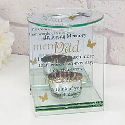 Thoughts Of You Butterfly Oil Burner - Dad