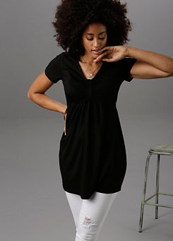 Tie Strap Tunic by Aniston