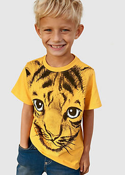 Tiger Print T-Shirt by Kidsworld