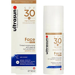 Tinted Face SPF30 50ml by Ultrasun