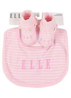 Toddler Bib Bootie Set by Elle Junior
