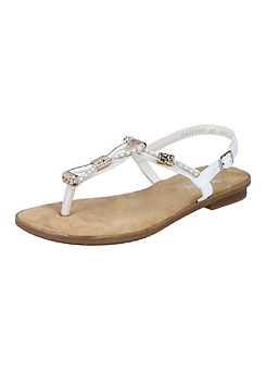 Toe Post Strappy Sandals by Rieker