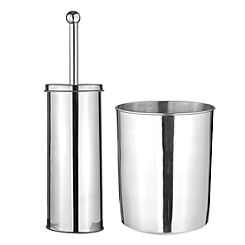Toilet Brush & Bin Set Brass by Our House