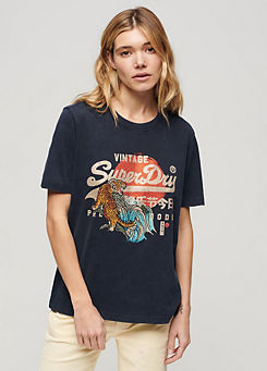 Tokyo Relaxed T-Shirt by Superdry