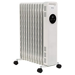 Touch Control Oil Filled Radiator- 11 Fin by Zanussi