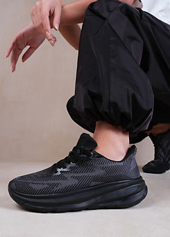 Track Black Runner Trainers by Where’s That From