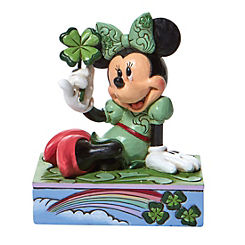 Traditions St. Patrick’s Minnie Mouse Personality Pose Figurine by Disney
