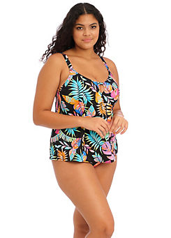 Tropical Falls Non Wired Moulded Tankini Top by Elomi
