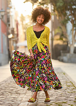Tropical Maxi Skirt by Joe Browns