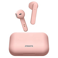 True Wireless Earbuds Matte - Pink by Streetz